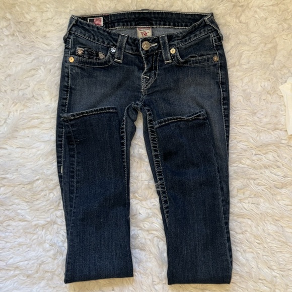 True Religion Stella Skinny Low Rise,Size 26x33 - Picture 6 of 15